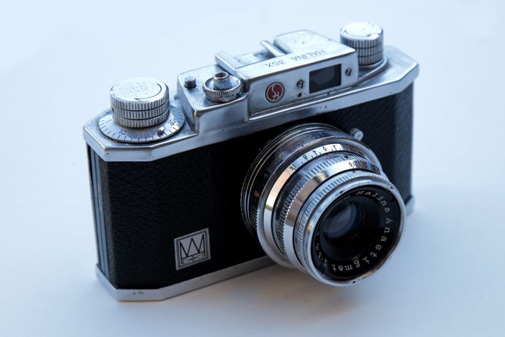 halina film camera